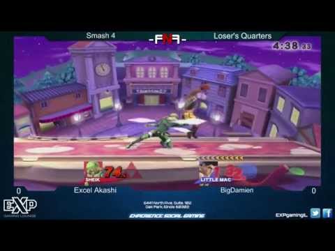 FNF 1-2-15 - Smash 4 - Akashi vs. RockyLuna - Losers Quarters