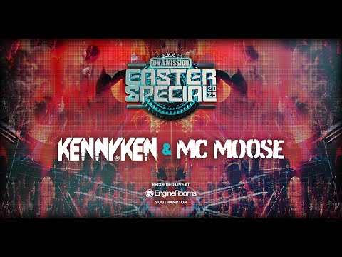 Kenny Ken with Moose at On A Mission Easter Special 2025