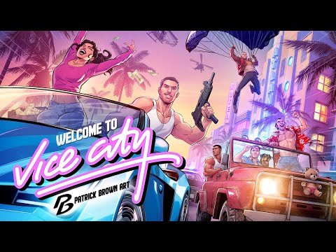 Grand Theft Auto VI - Trilogy Tribute - Vice City - New Fan Art