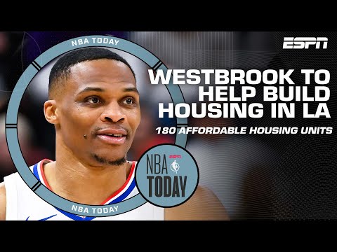 L.A. native Russell Westbrook is giving back by building 180 affordable housing units | NBA Today