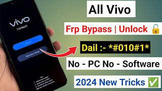 2024 Vivo Mobile Ka Password Pattern Lock Kaise Tode (All Vivo Frp Bypass) Forgot Lock Screen 🔓