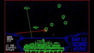 Sharp MZ-2200 Game: Underground City (1983)