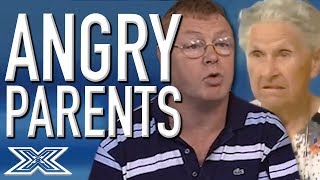 SUPER ANGRY PARENTS Turn On The Judges! | X Factor Global