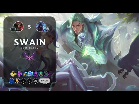 Swain Bot vs Aphelios - EUW Master Patch 12.22