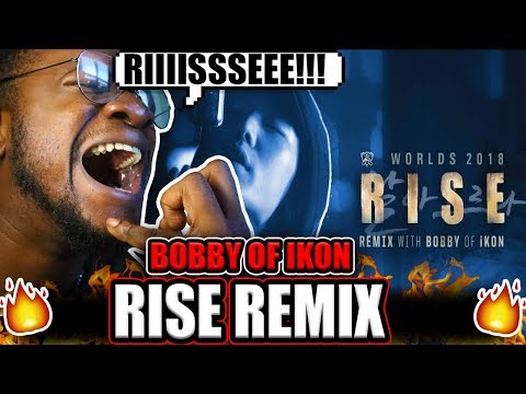 RISE Remix (ft. BOBBY (바비) of iKON) | Worlds 2018 - League of Legends