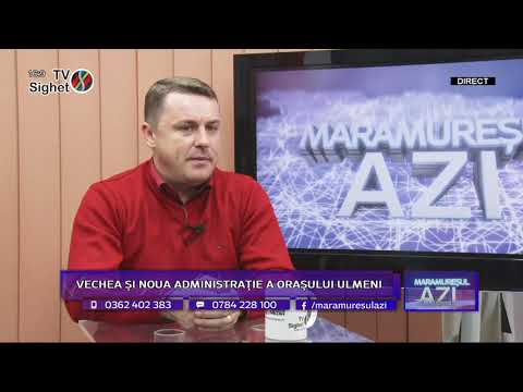 Maramuresul Azi 7.12.2017 - Vechea si noua administratie a orasului Ulmeni