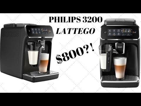 PHILIPS 3200 SERIES LATTE-GO COFFEE MACHINE REVIEW!