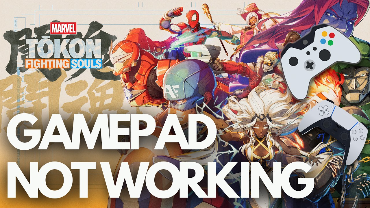 Marvel Tokon Fighting Souls: Gamepad / Controller Not Working / Not Detected on Steam PC🎮