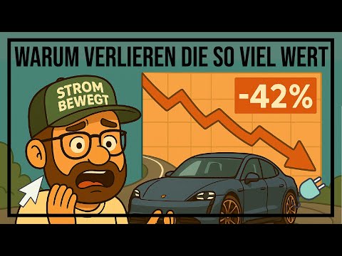 What is the electric car worth after one year?