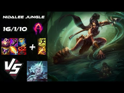 JUNGLE Nidalee vs Viego - EU Grandmaster Patch 25.S2.6