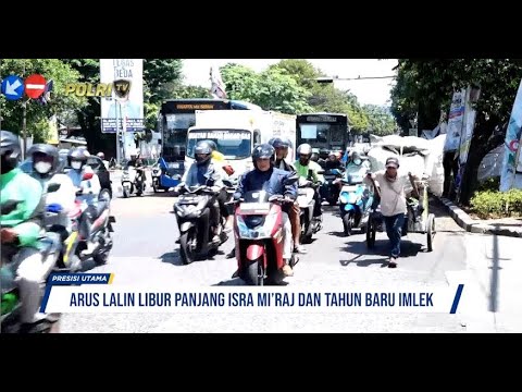 ARUS LALIN LONG WEEKEND DI AREA WISATA RAGUNAN