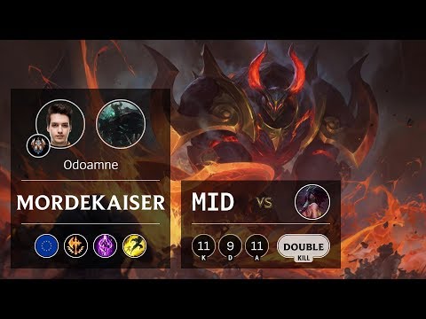 Mordekaiser Mid vs Akali - EUW Challenger Patch 9.24