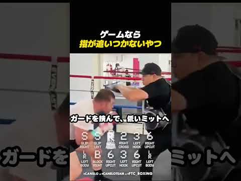 連打の合間にガードと回避！ミット打ち