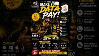 EARN MONEY WITH YOUR DATA  CLICK ON THE LINK BELOW #viral #money @Hone