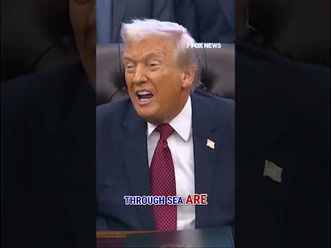 WATCH: Reporter asks Trump if he will release video of boat strike #shorts #foxnews #news #us