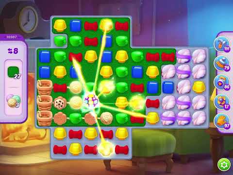 Homescapes level 10987 hard no booster