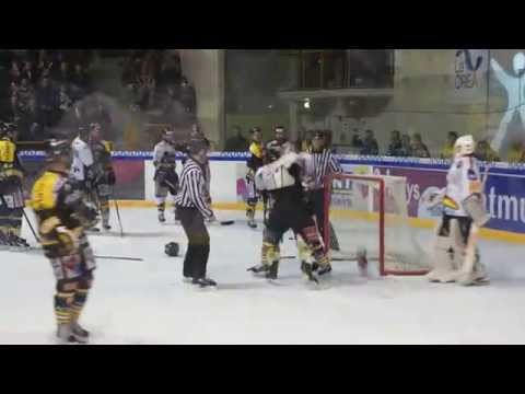 Hockey Fight :Marc André Thinel, Rouen-Morzine Play Offs 2011
