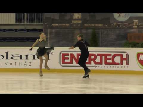 2016 Santa Claus Cup: Klara KAZDOVA / Filip STRUBL (CZE) - ID Basic Novice, Free Dance