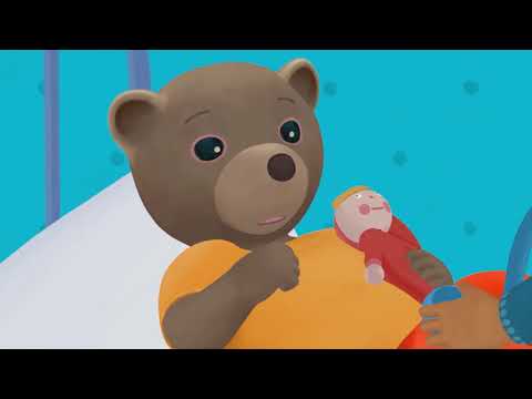 Petit Ours Brun 3D -  Petit Ours Brun est malade