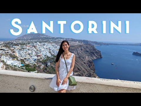 Explorando a beleza icônica de Santorini - de Fira a Oia