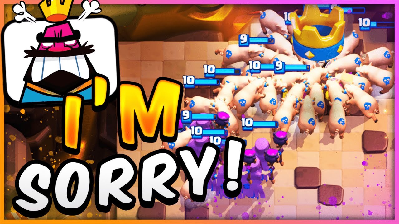 BEST DECK for MEGA MONK CHALLENGE! — Clash Royale 