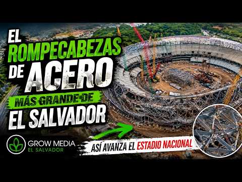 El rompecabezas de acero más grande de El Salvador