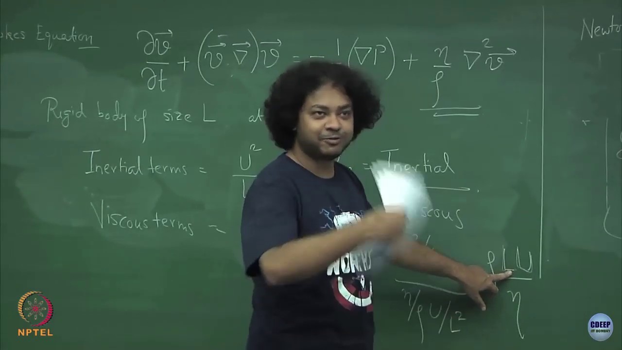 Week 3: Lecture 18: Understanding reynolds number