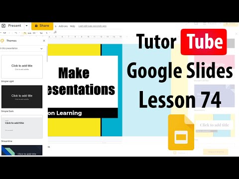 Google Slides Tutorial Lesson 1 Accessing Google Slides