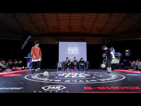 Freestyle Fes 2017 #5 1stRd5 Ibuki vs Ama FreestyleFootball OpenClass