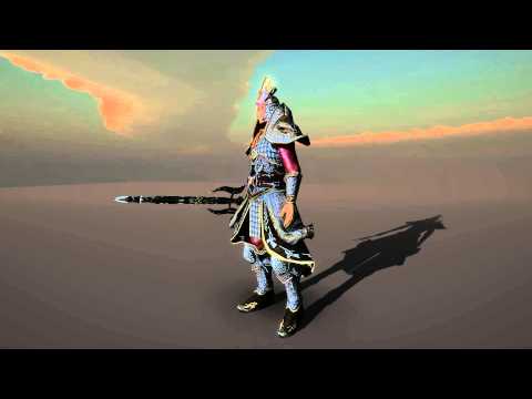 3d Animated Ancient Knight