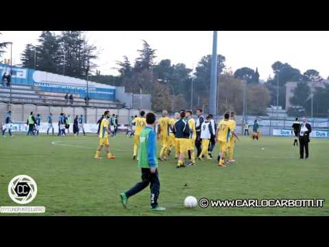 Martina 0 - 1 Matera [La contestazione della Curva]