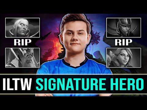 Nigma.ILTW Signature HARD CARRY Hero Destroys Enemies in Pubs Dota 2