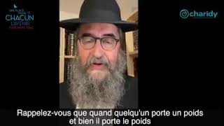 Je viens ici apporter mon soutien au projet extraordinaire développé par le Rav David Touitou