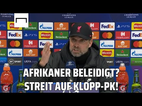 Afrikaner beleidigt? Jürgen Klopp streitet mit Reporter!