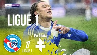 Strasbourg vs Metz | HIGHLIGHTS Ligue 1 | 01/18/2025 | beIN SPORTS USA