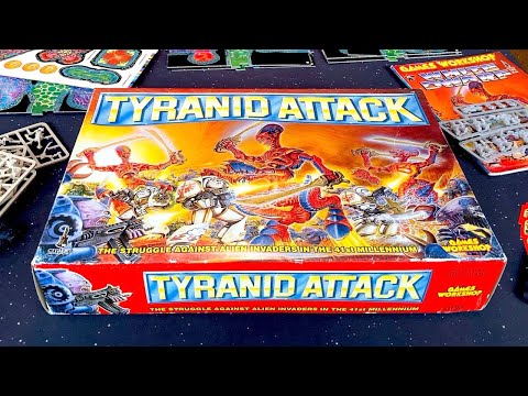 Tyranid Attack Oldhammer Miniatures Game from 1993