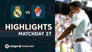 Videoresumen del Real Madrid - Valladolid Videoresumen del Real Madrid - Valladolid