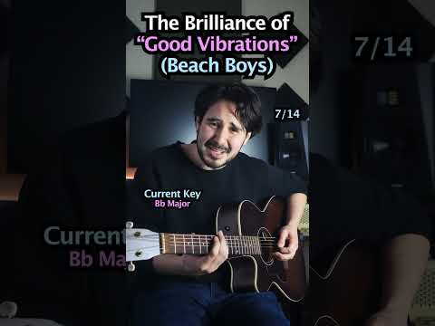 "Good Vibrations" has 14 key changes...