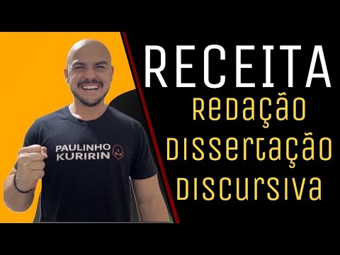 Discursiva, redação: existe uma receita?