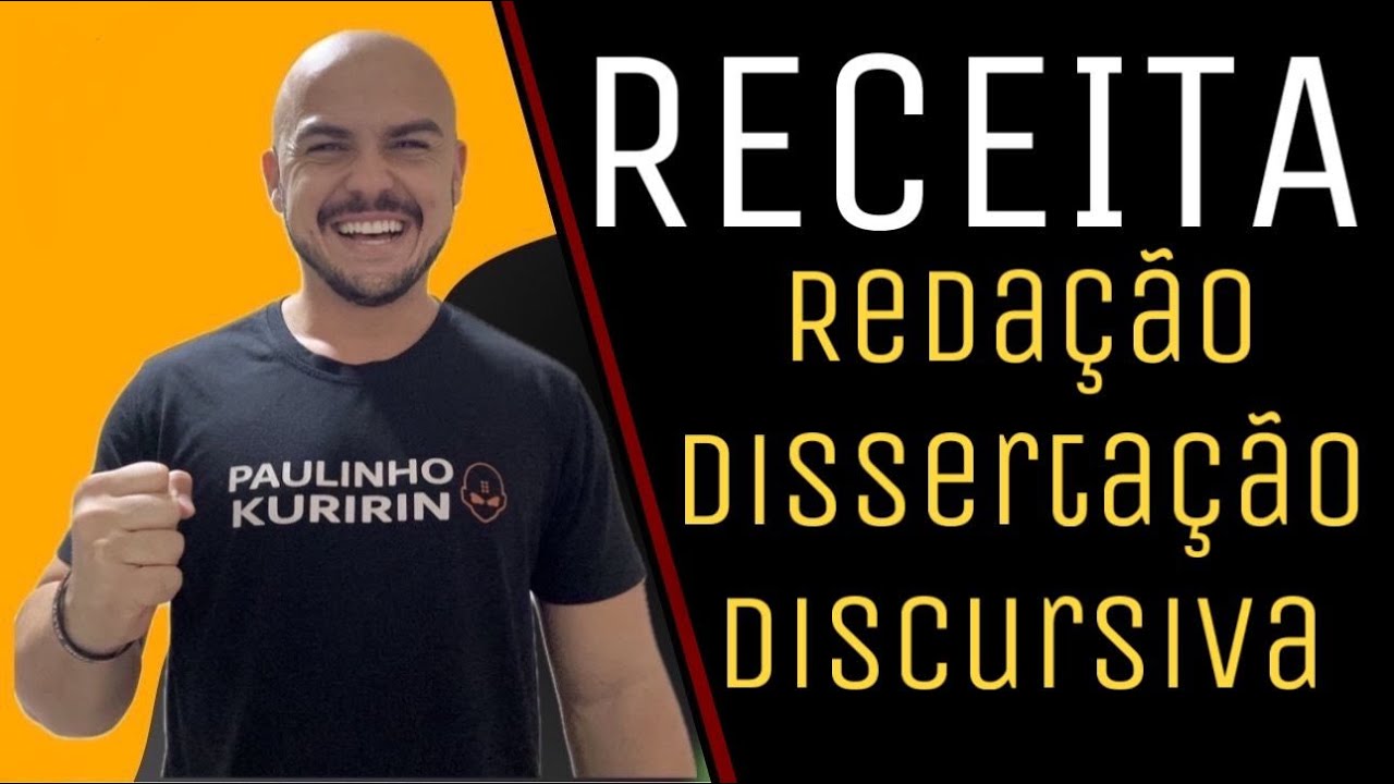 Discursiva, redação: existe uma receita?
