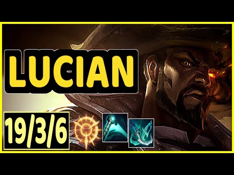 PERKZ (LUCIAN) - 19/3/6 KDA GAMEPLAY - EUW Ranked DIAMOND