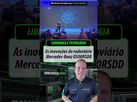 Liderança e Tecnologia: As inovações do rodoviário Mercedes-Benz O500RSDD