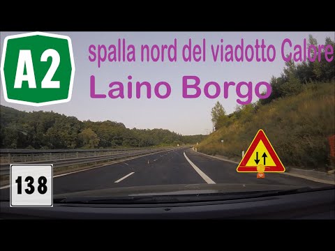 I - Autostrada A2 - Ex macrolotti 2 e 3.1 e lotto della galleria Fossino in direzione sud