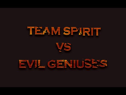 Dota2 - Team Spirit vs Evil Geniuses - Game 2 - DreamLeague Season 20 - Group A