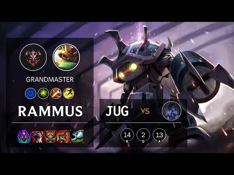 Rammus Jungle vs Sylas - EUW Grandmaster Patch 10.18