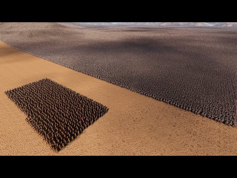 30.000 SPARTANS vs 500.000 ZOMBIES - Ultimate Epic Battle Simulator 2 UEBS2