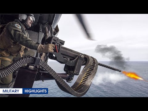 Live Firing GAU 21 (50 Caliber Machine Gun): Blistering 10,000 Rounds