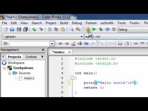 13 Introduction to Code Blocks