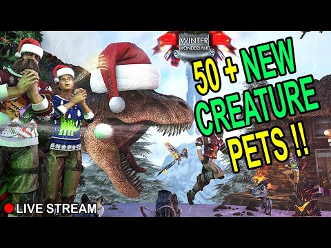Checking All New Chibi Pets in Ark! Live Stream