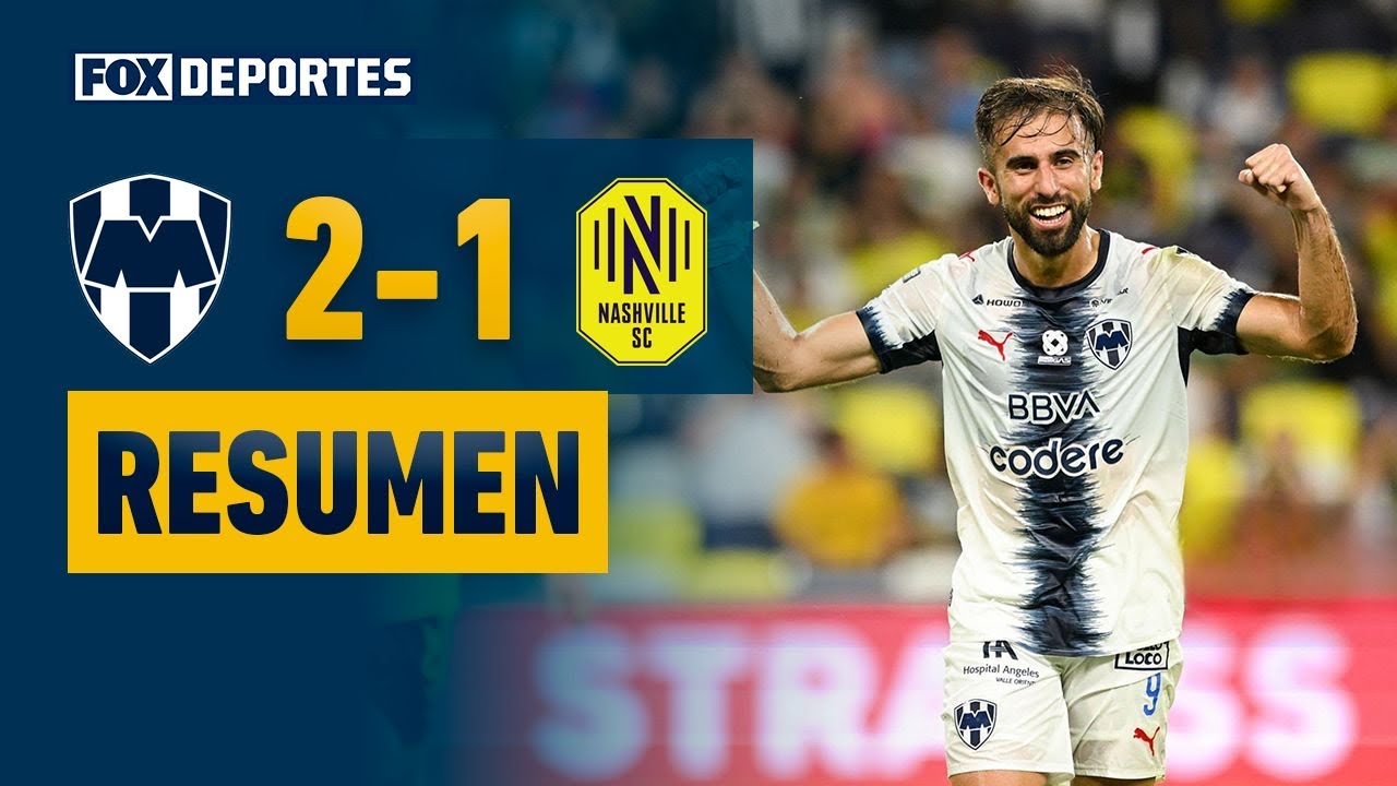 🤠 RAYADOS 2-1 NASHVILLE SC | Monterrey logró la remontada del honor | HIGHLIGHTS | Leagues Cup